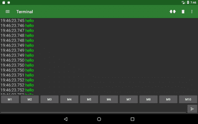Capture d'écran de l'application Serial USB Terminal - #8