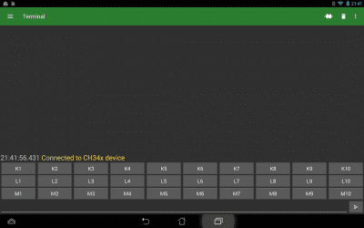 Capture d'écran de l'application Serial USB Terminal - #9