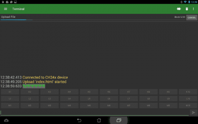 Capture d'écran de l'application Serial USB Terminal - #10