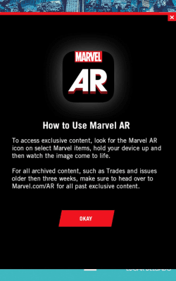 Capture d'écran de l'application Marvel AR - #3