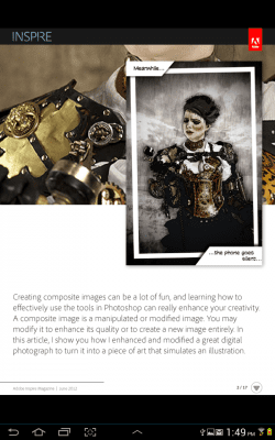 Capture d'écran de l'application Adobe Content Viewer - #6