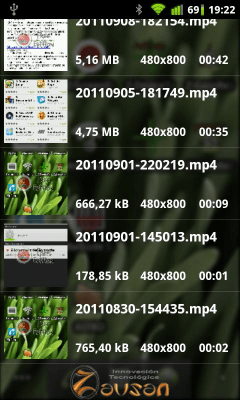 Capture d'écran de l'application Z - Screen Recorder - #4