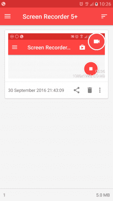 Capture d'écran de l'application NLL Screen Recorder - #3