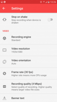 Capture d'écran de l'application NLL Screen Recorder - #6
