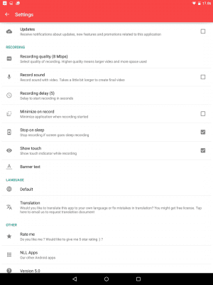 Capture d'écran de l'application NLL Screen Recorder - #9