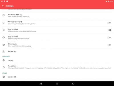 Capture d'écran de l'application NLL Screen Recorder - #14