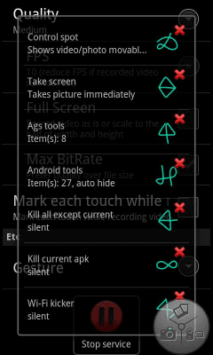 Capture d'écran de l'application ASC - #5