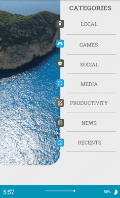 Capture d'écran de l'application Greece Seascape Theme - #4