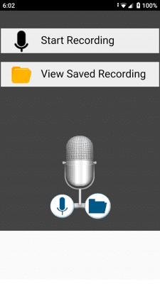 Capture d'écran de l'application recording app - #1