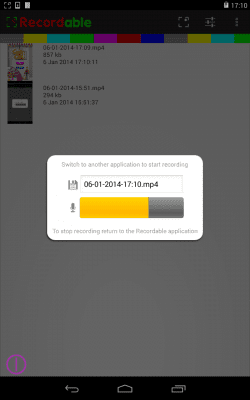 Capture d'écran de l'application FREE screen recorder NO ROOT - #3