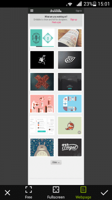 Capture d'écran de l'application Capture d'écran pour Next Browser - #3