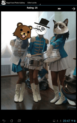 Capture d'écran de l'application Rage Face Photo - #10