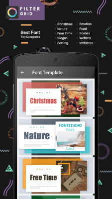 Capture d'écran de l'application FilterGrid - Photo Editor - #4