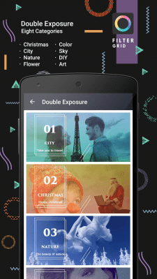 Capture d'écran de l'application FilterGrid - Photo Editor - #6