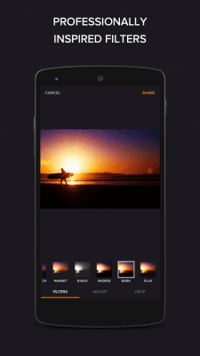 Capture d'écran de l'application Finite - éditeur de photos - #2