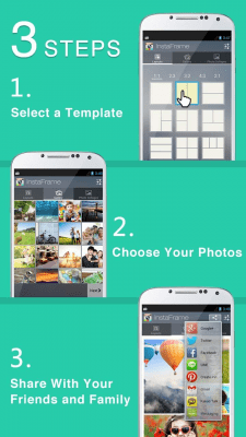Capture d'écran de l'application InstaFrame Photo Collage Maker - #2