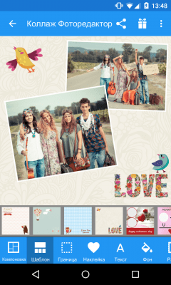 Capture d'écran de l'application Scoompa Collage - Éditeur de photos - #2