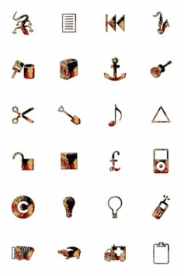 Capture d'écran de l'application Ipack / Red Gold Paint HD - #3