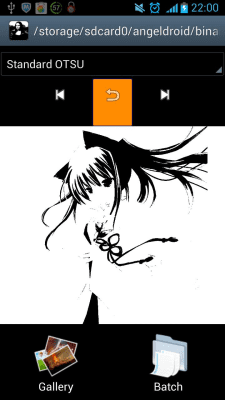 Capture d'écran de l'application Binarize Image - #3