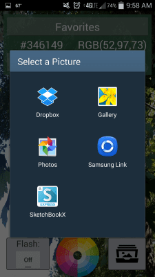 Capture d'écran de l'application Color Capture & Identifier - #5
