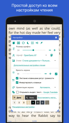 Capture d'écran de l'application Librera Reader - #8