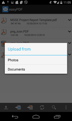 Capture d'écran de l'application easyPDF - Best PDF Converter - #2