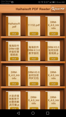 Capture d'écran de l'application Haihaisoft Reader For Android - #1