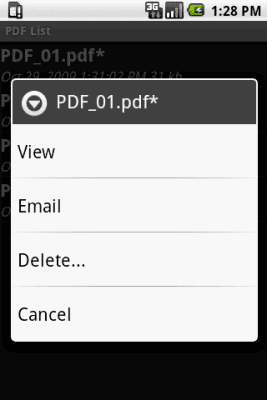 Capture d'écran de l'application Scan2PDF Mobile 2.0 Lite - #2