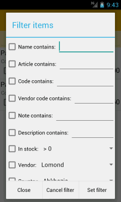 Capture d'écran de l'application Vvs Mobile Trading - #3