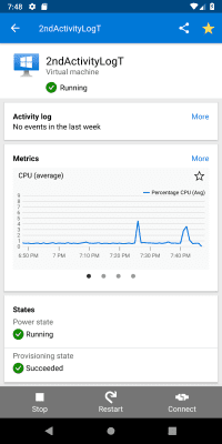 Capture d'écran de l'application Microsoft Azure - #3