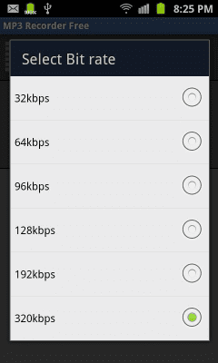 Capture d'écran de l'application Enregistreur de voix MP3 Lite - #3