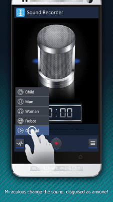 Capture d'écran de l'application Rabbit Voice Recorder - #2