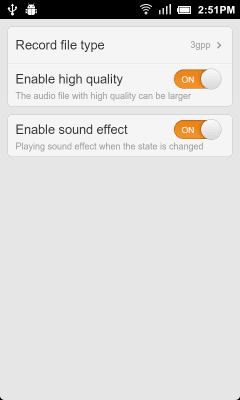 Capture d'écran de l'application Voice & Sound Recorder - #5