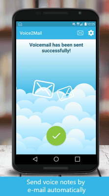 Capture d'écran de l'application Voice2Mail - #3