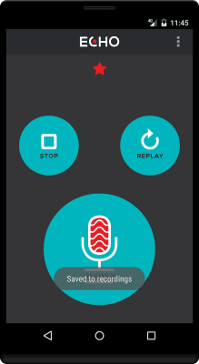 Capture d'écran de l'application Echo - #3