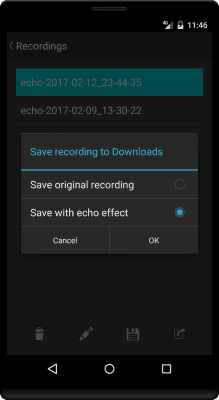 Capture d'écran de l'application Echo - #5