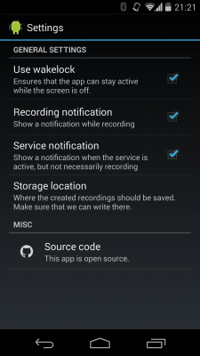 Capture d'écran de l'application Audio Bug - Voice Recorder - #3