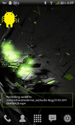 Capture d'écran de l'application Audio Bug - Voice Recorder - #5