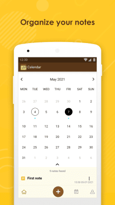 Capture d'écran de l'application Bloc-notes PowerAPP - #3