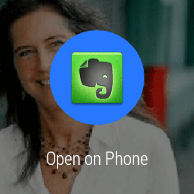 Capture d'écran de l'application Evernote for Android Wear - #5