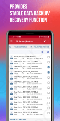 Capture d'écran de l'application Notes intelligentes - #5