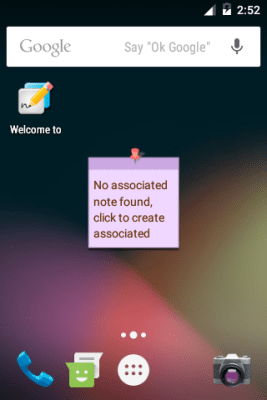 Capture d'écran de l'application Color Note - #5
