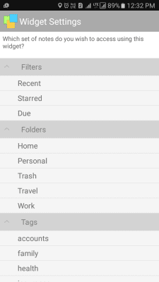 Capture d'écran de l'application Notezilla - Notes & Reminders - #8