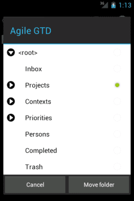 Capture d'écran de l'application Agile Notes - #5