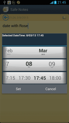 Capture d'écran de l'application Safe Notes - #6