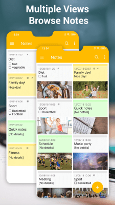 Capture d'écran de l'application Notes - #4