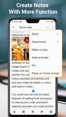 Capture d'écran de l'application Notes - #5