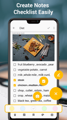 Capture d'écran de l'application Notes - #6