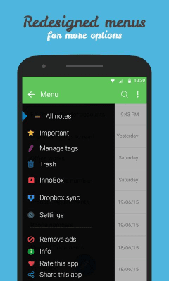 Capture d'écran de l'application Secure Notes - #4