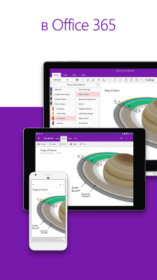 Capture d'écran de l'application OneNote - #5